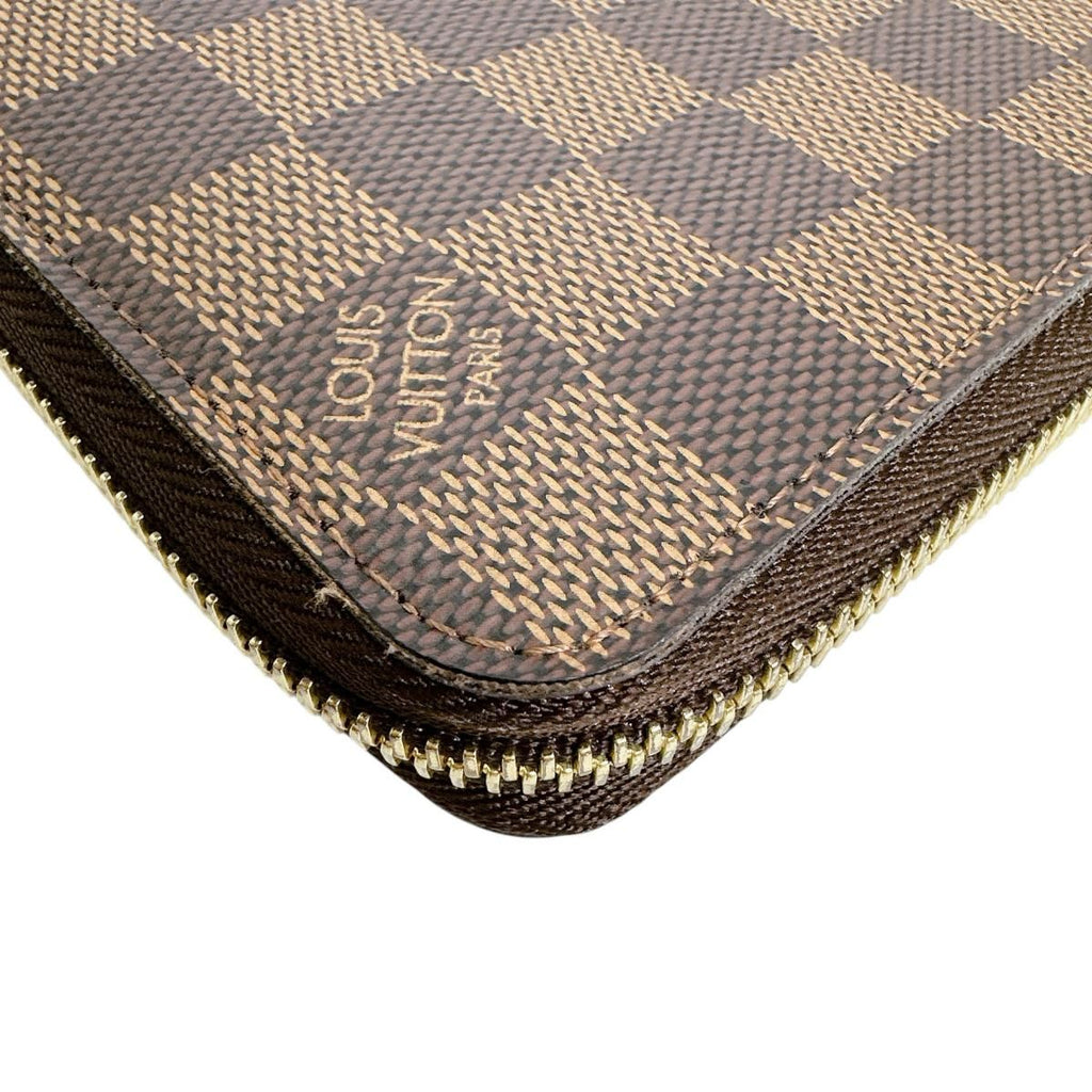 Louis Vuitton Damier Zippy Wallet Ebene — view 5