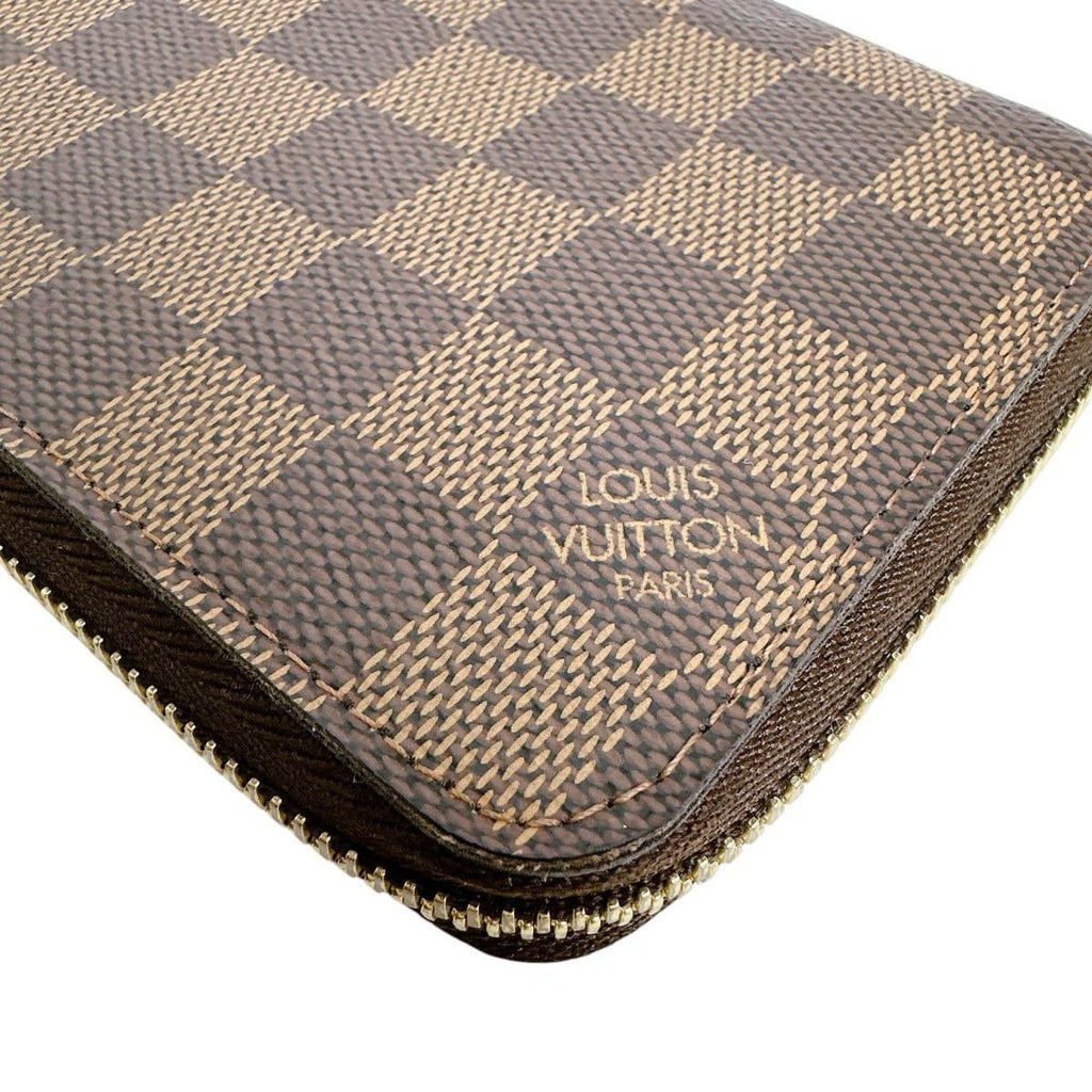 Louis Vuitton Damier Zippy Wallet Ebene — view 6