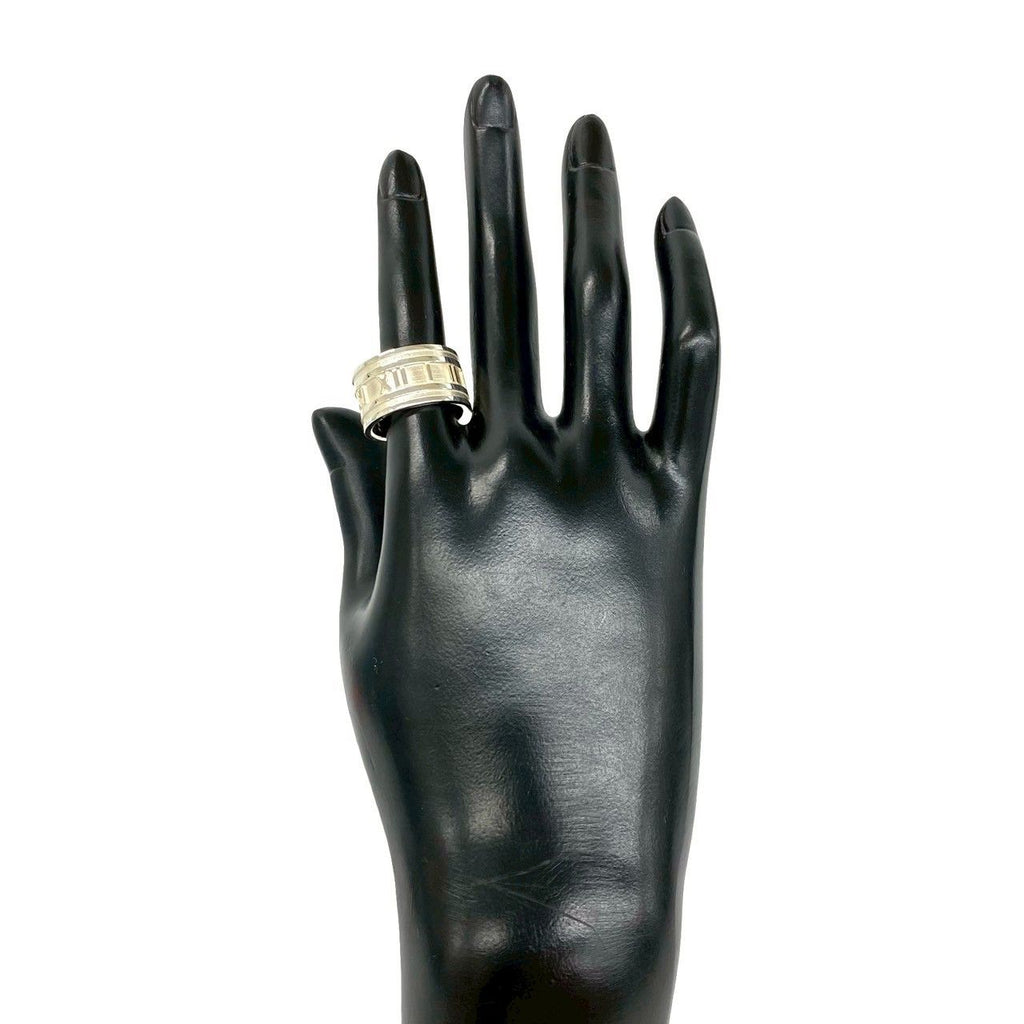 Tiffany & Co Atlas Wide Ring 925 Sterling Silver — view 2