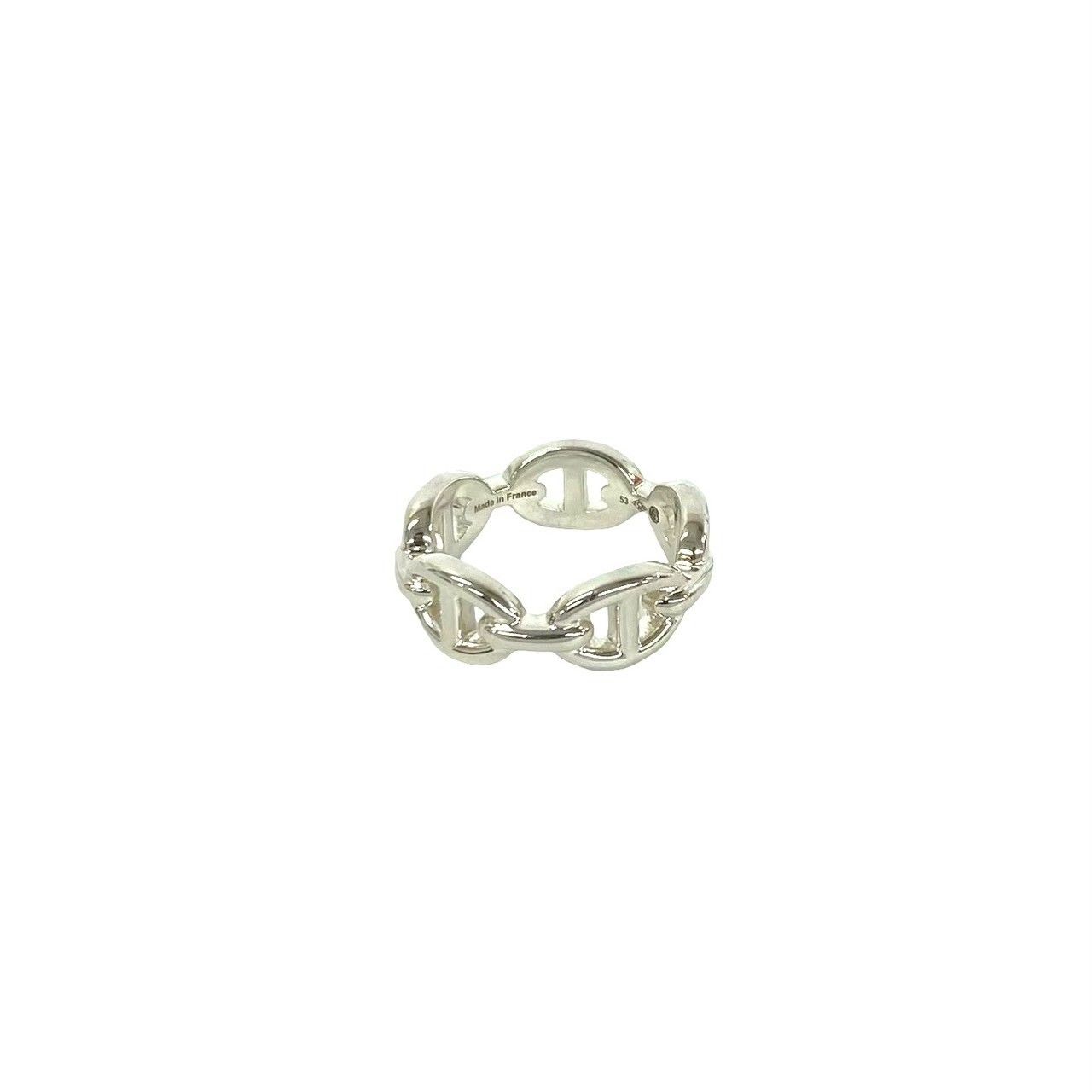 Hermes Chaine D'ancre Ring 925 Sterling Silver — view 4