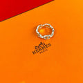 Hermes Chaine D'ancre PM Ring 925 Sterling Silver