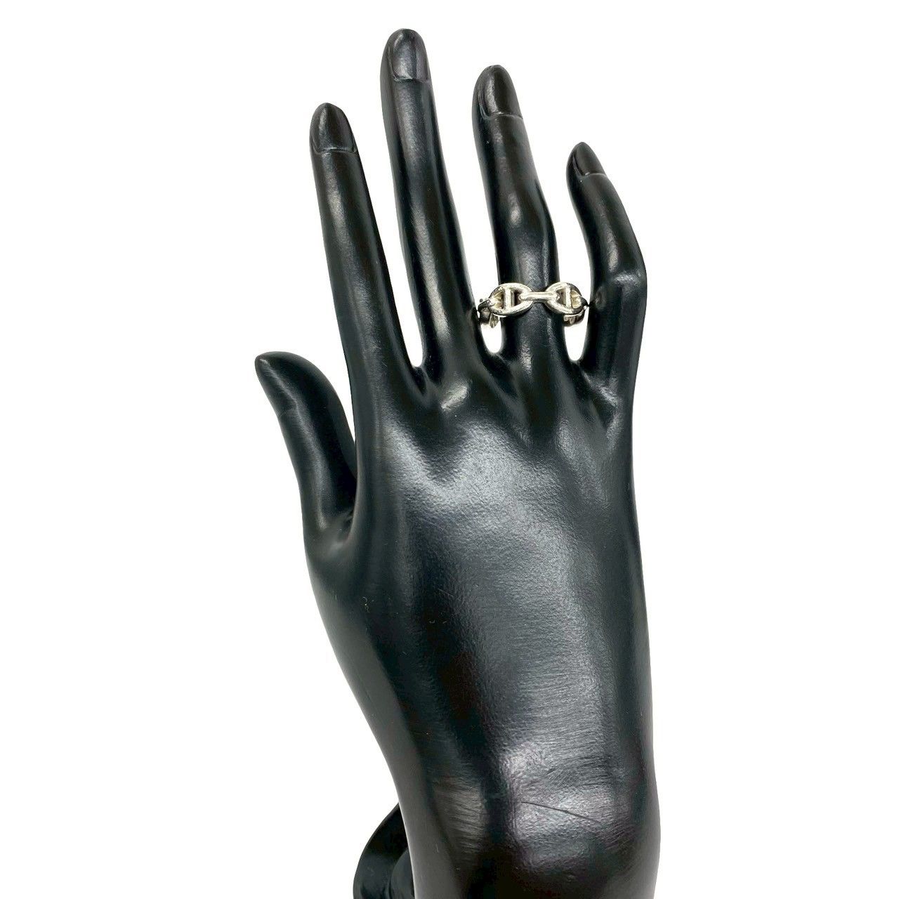 Hermes Chaine D'ancre PM Ring 925 Sterling Silver — view 2