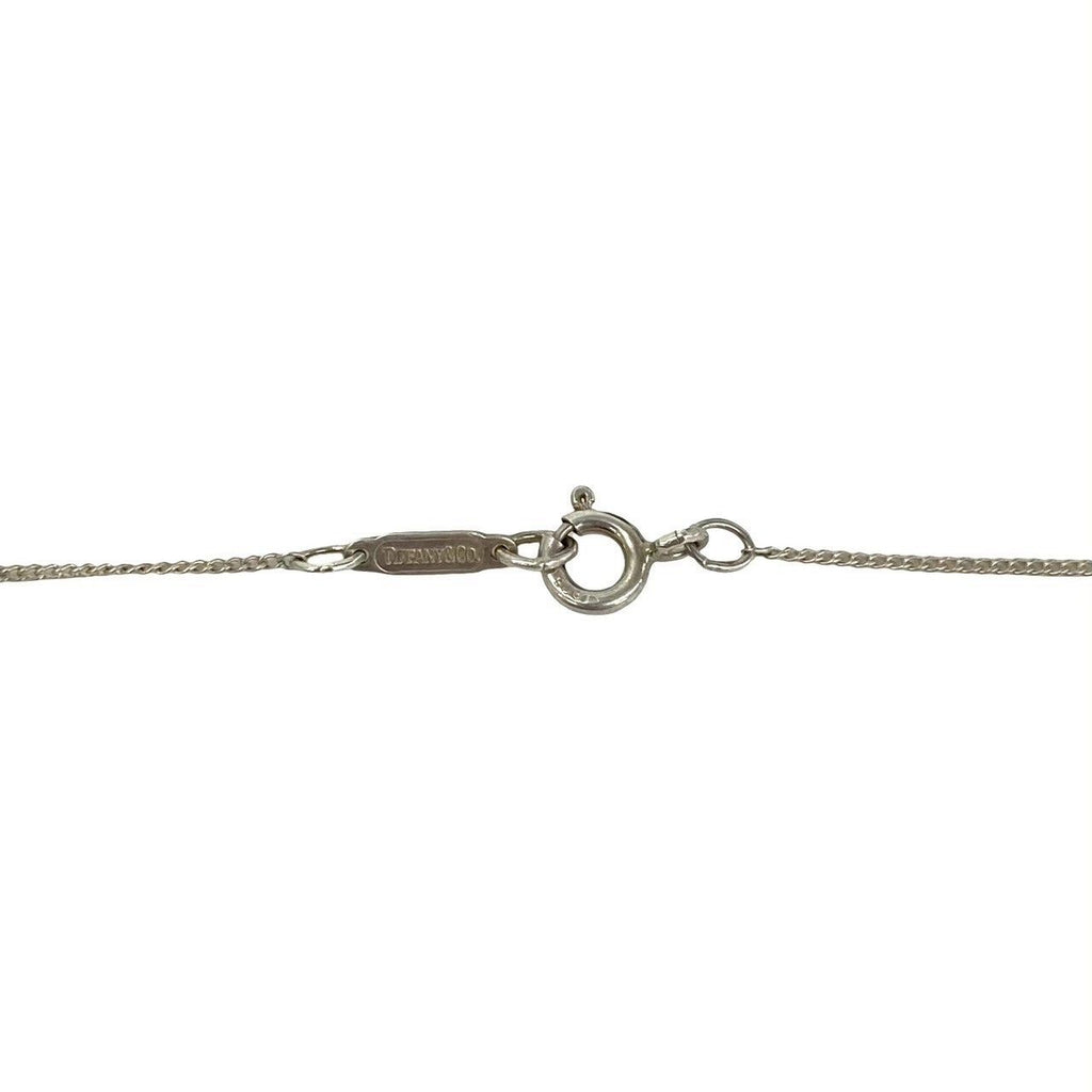 Tiffany & Co Vintage Twist Knot Necklace 925 Sterling Silver 18k Pendant Gold — view 4
