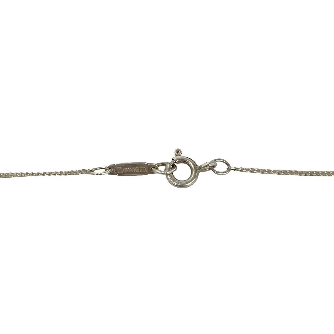 Tiffany & Co Vintage Twist Knot Necklace 925 Sterling Silver 18k Pendant Gold — view 4