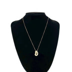 Tiffany & Co Vintage Twist Knot Necklace 925 Sterling Silver 18k Pendant Gold — view 2