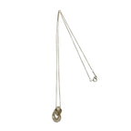 Tiffany & Co Vintage Twist Knot Necklace 925 Sterling Silver 18k Pendant Gold — view 5