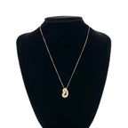Tiffany & Co Twist Knot Rope Necklace 925 Sterling Silver Gold — view 2