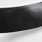 Chanel CC Logo Belt Ribbon Sash Fabric Leather Black — view 5