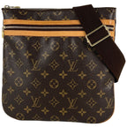 Louis Vuitton Pochette Bosford Shoulder Bag Monogram Brown