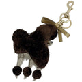 Gucci Poudre Key Holder Loulou Bag Charm Leather Brown