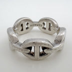 Hermes Chaine D'ancre PM Ring 925 Sterling Silver — view 2