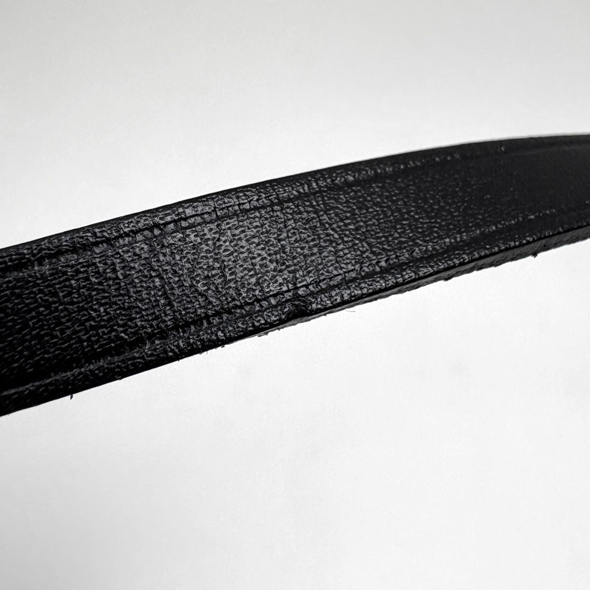 Hermes Hapi 3 Bracelet Quadruple Strand Choker Leather Black — view 3