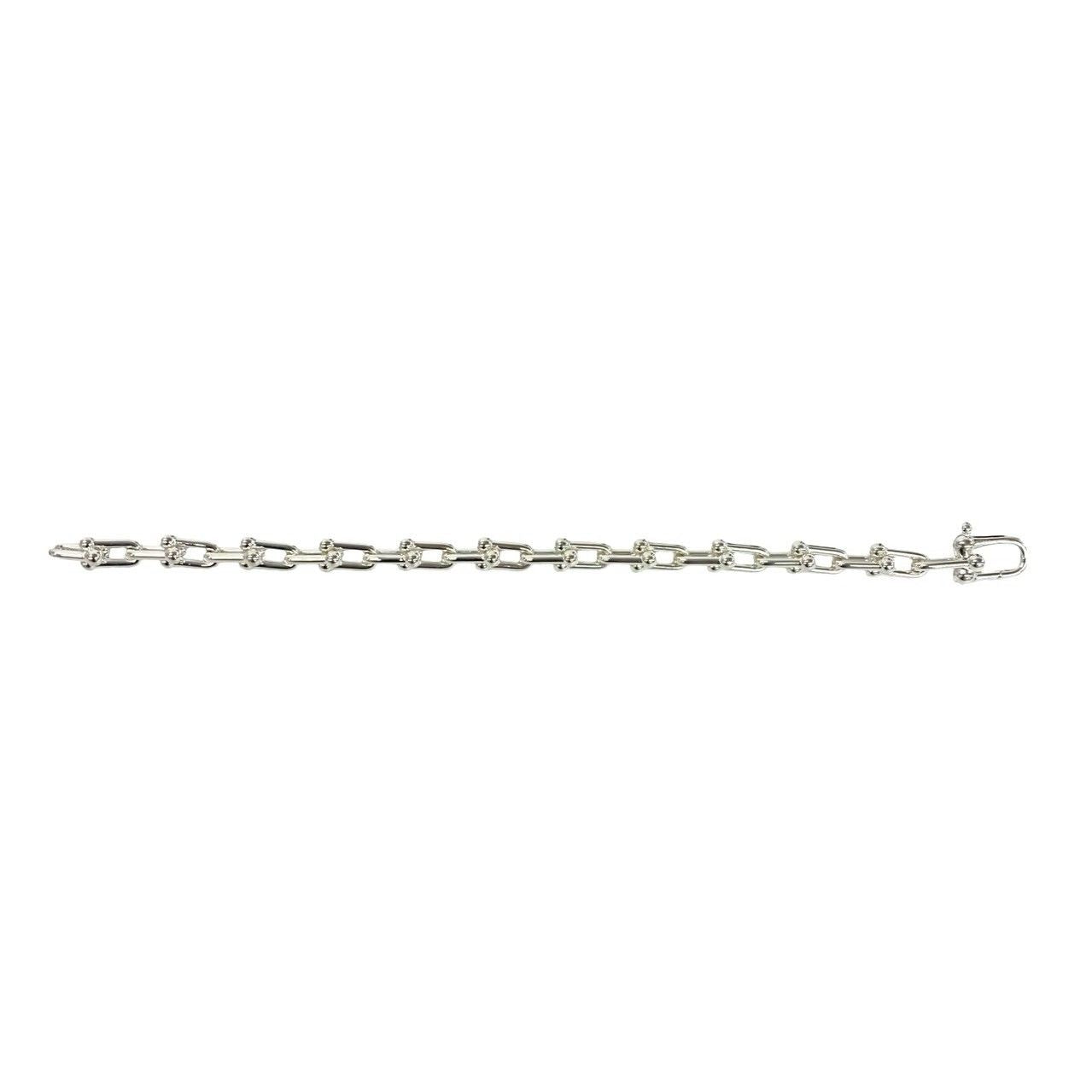 Tiffany & Co Small Link Bracelet 925 Sterling Silver Chain Bangle — view 6