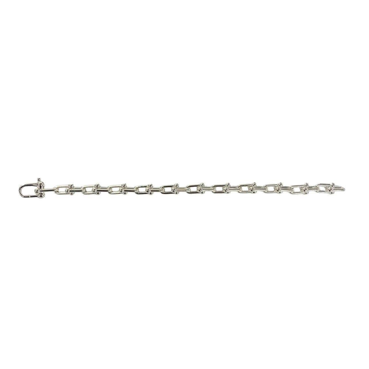 Tiffany & Co Small Link Bracelet 925 Sterling Silver Chain Bangle — view 5
