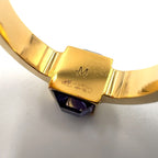 Louis Vuitton Bague Gambling Glass Clear Gold Purple Ring — view 7