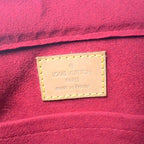 Louis Vuitton GM Monogram Leather Brown Light Shoulder Bag Gold — view 4