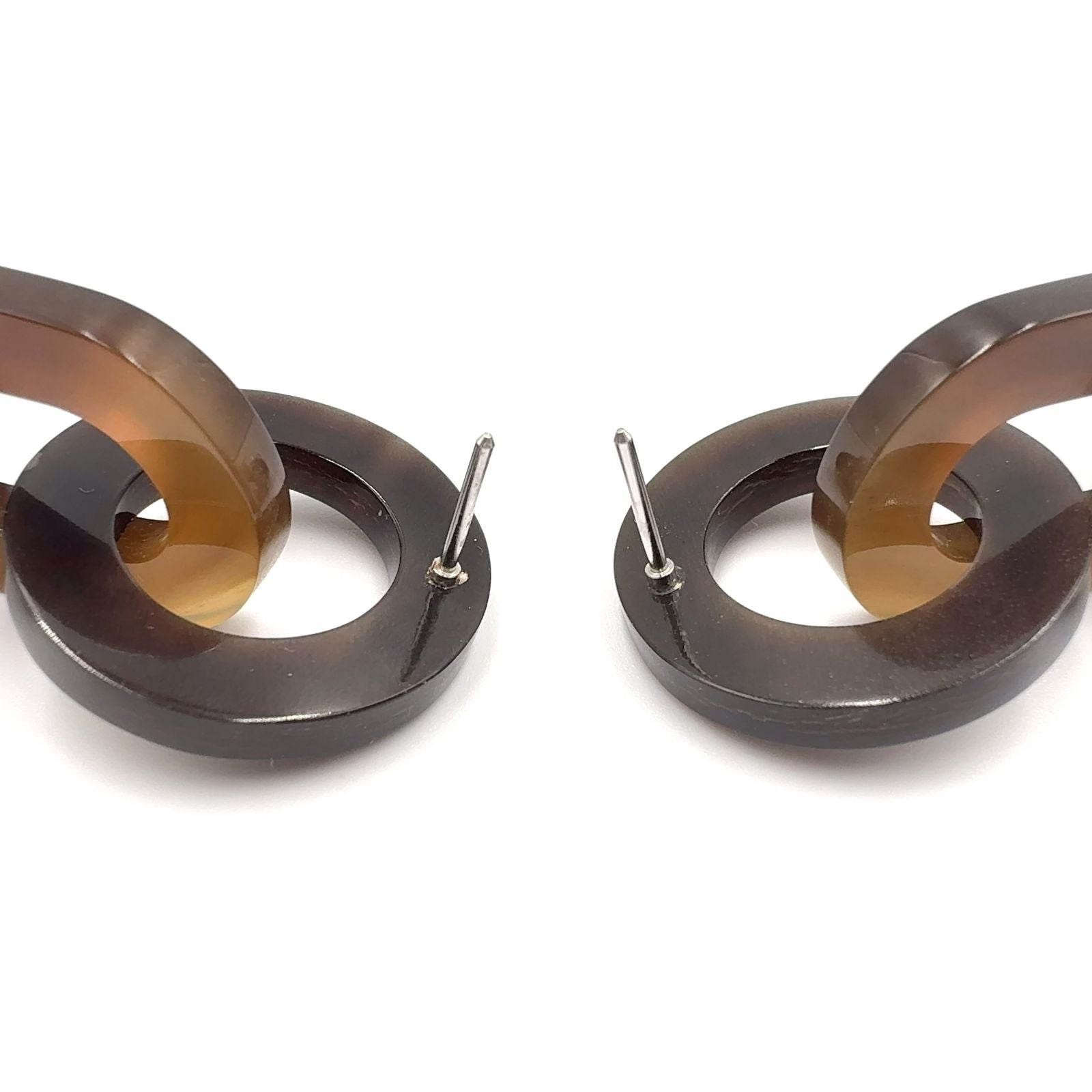 Hermes Variation GM Left and Right Earrings Back — view 5
