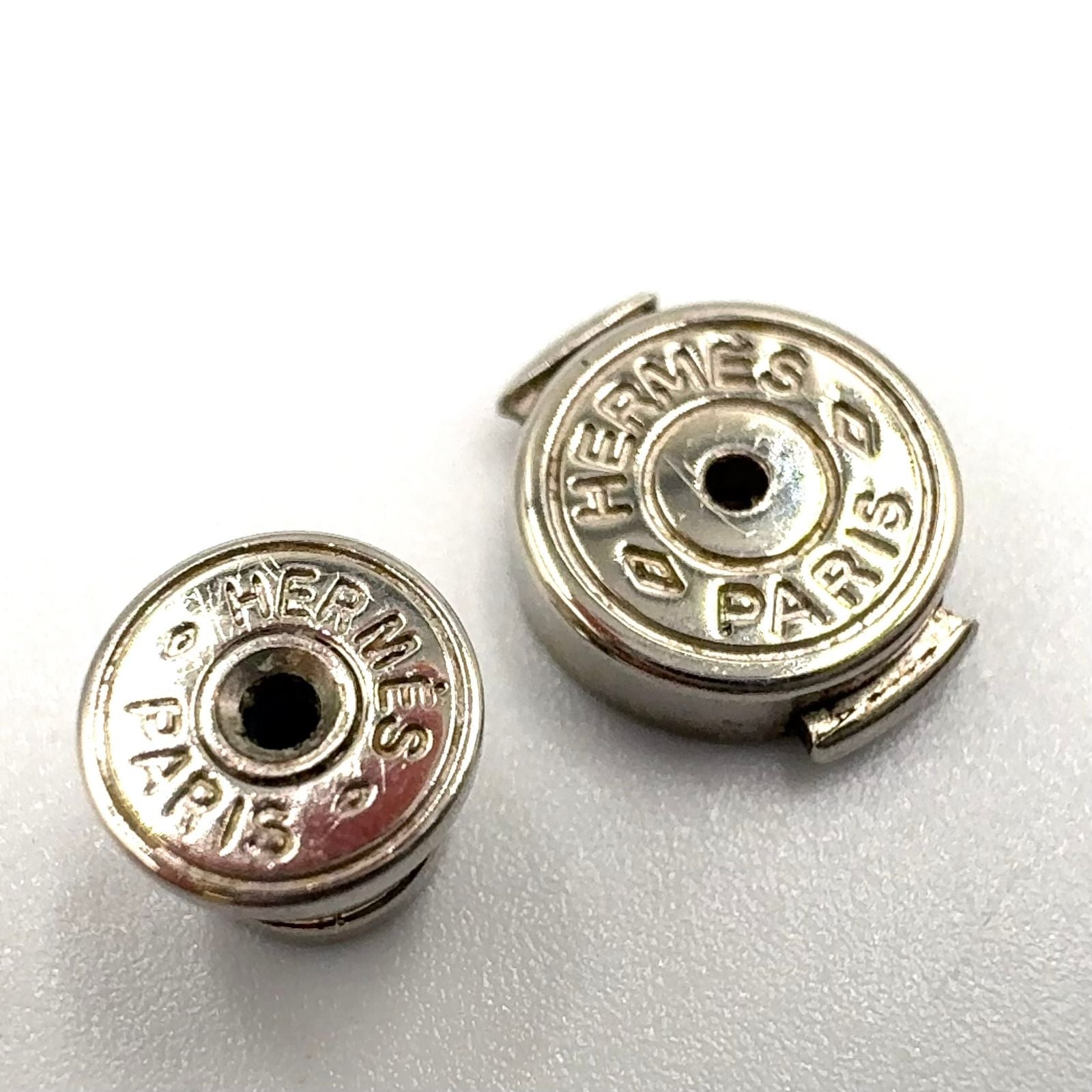 Hermes Cover Left and Right Earrings Back — view 4