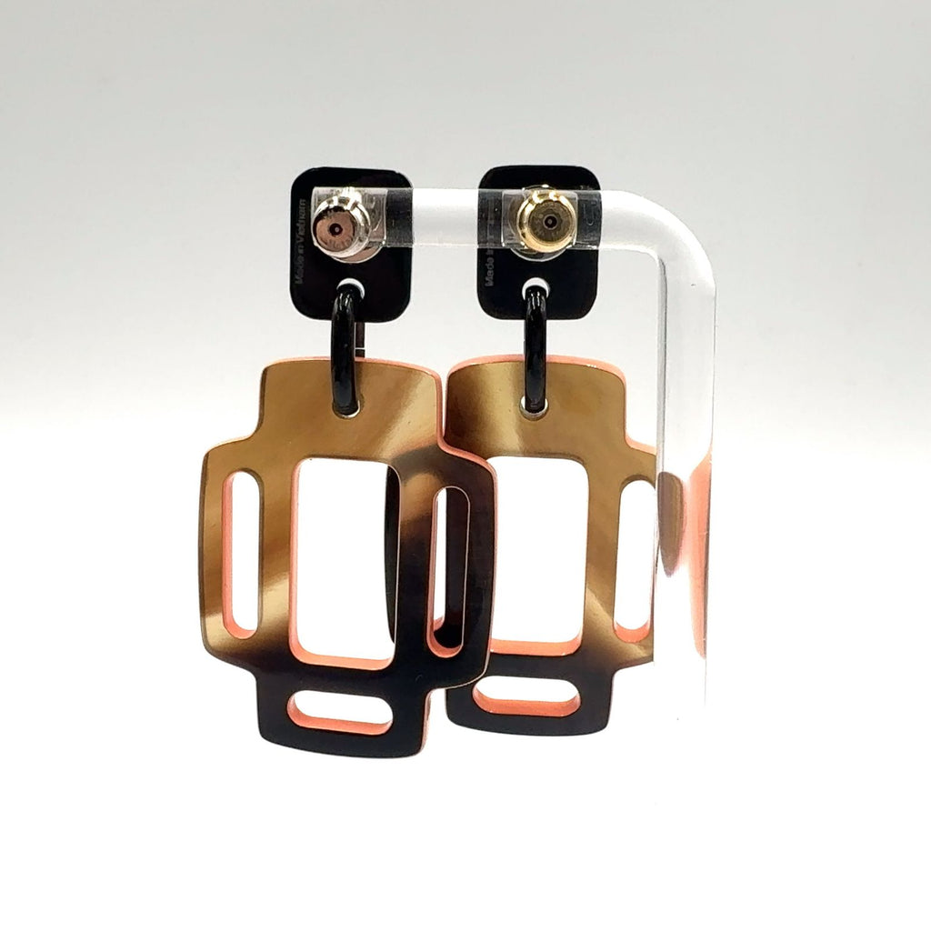 Hermes Rythme Left and Right Earrings Back — view 3