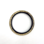 Louis Vuitton Bracelet Ankle John Color Stone Resin Clear Gold Black Bangle — view 3