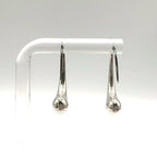 Tiffany & Co Teardrop Silver Earrings — view 3