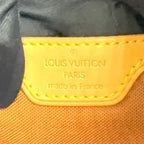 Louis Vuitton Montsouris GM Monogram Leather Brown Light Backpack Gold — view 4