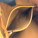 Louis Vuitton Montsouris GM Monogram Leather Brown Light Backpack Gold — view 8