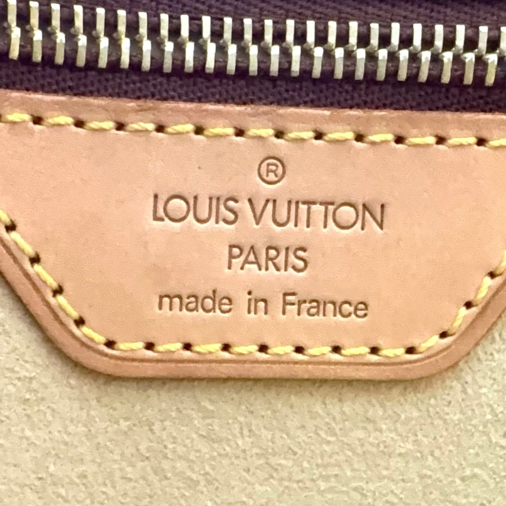 Louis Vuitton Looping Monogram Leather Brown Light Handbag Gold — view 4
