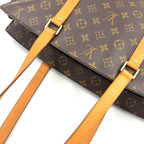 Louis Vuitton Babylon Monogram Leather Brown Light Tote Gold — view 9