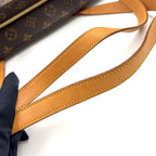 Louis Vuitton Babylon Monogram Leather Brown Light Tote Gold — view 8