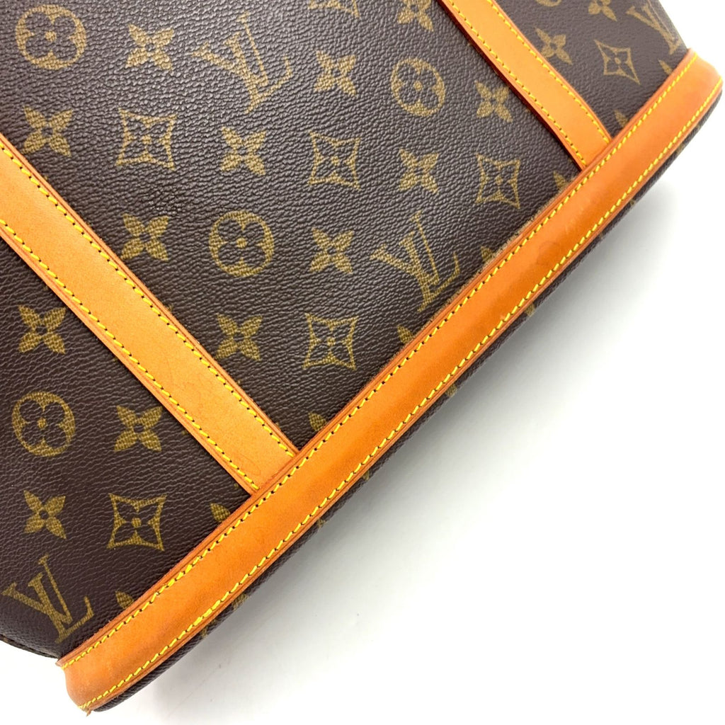 Louis Vuitton Babylon Monogram Leather Brown Light Tote Gold — view 7