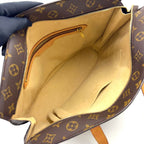 Louis Vuitton Babylon Monogram Leather Brown Light Tote Gold — view 3