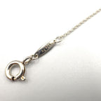 Tiffany & Co Double Open Heart Silver Pink Gold Necklace — view 5