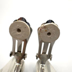 Dior Wave Metal Silver Earrings — view 7