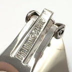 Dior Wave Metal Silver Earrings — view 4