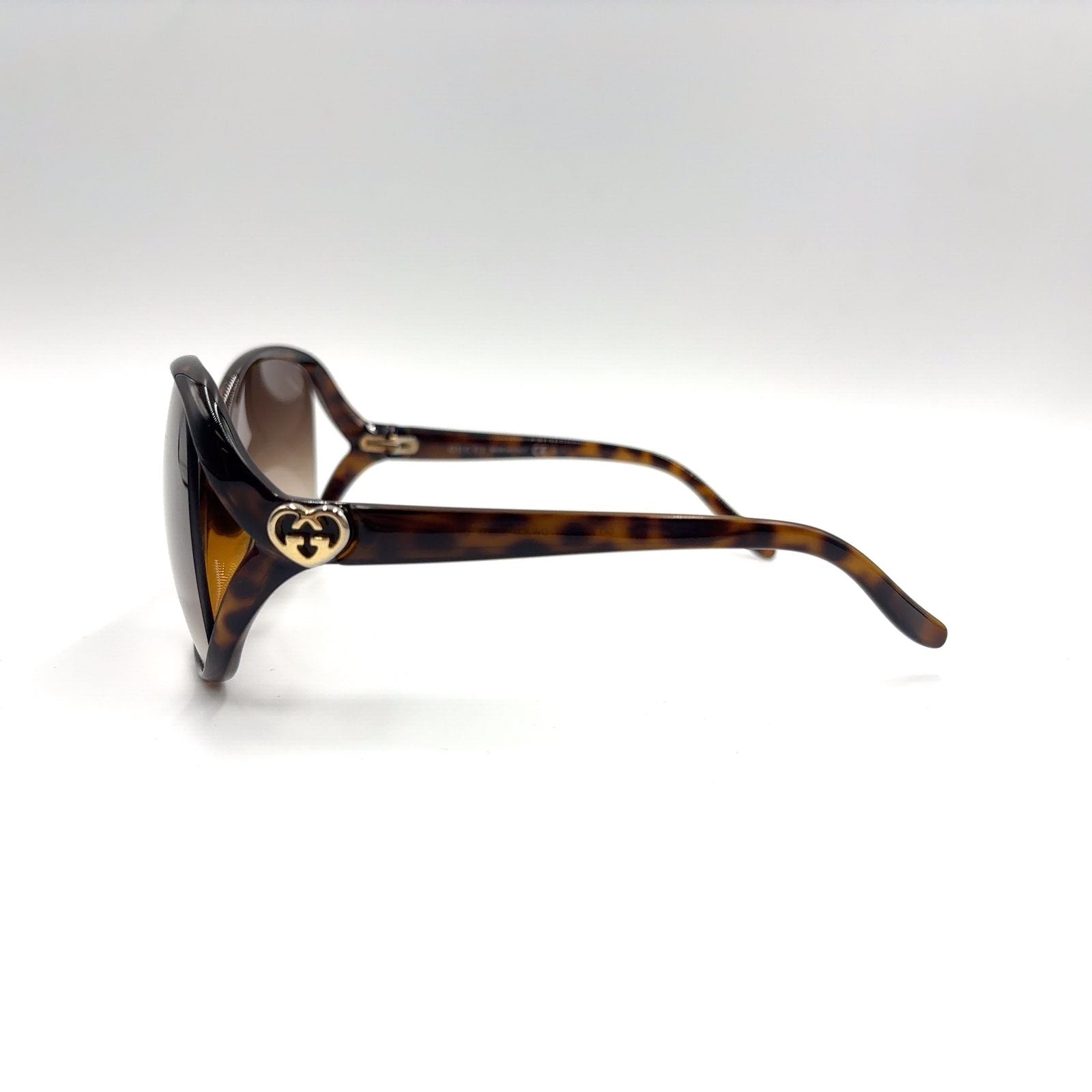 Gucci Heart Eyewear Gold — view 3