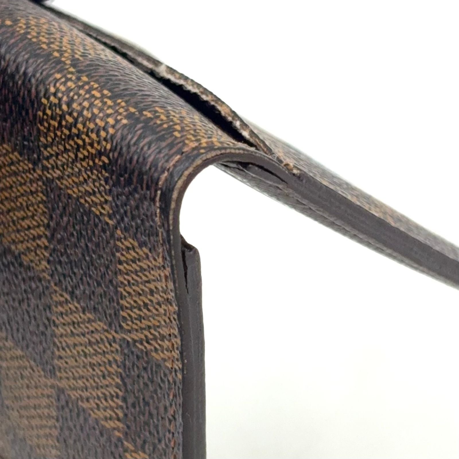Louis Vuitton Organizer de Poche Damier Ebene Leather Brown Card Case — view 7