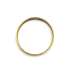 Hermes Enamel PM Marine Pattern Motif Gold Black Bangle Bracelet — view 3