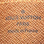 Louis Vuitton Card Holder Sample Monogram Leather Brown Case — view 4
