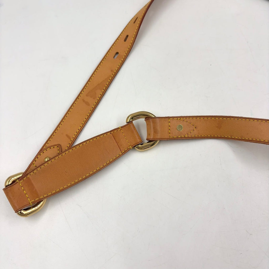 Louis Vuitton Tulum GM Monogram Leather Brown Light Shoulder Bag Gold — view 8