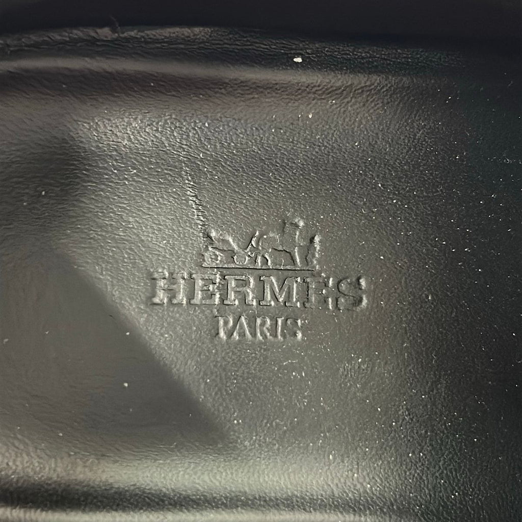 Hermes Sneakers 42.5 Exploit Black Navy Orange Knit Low — view 5