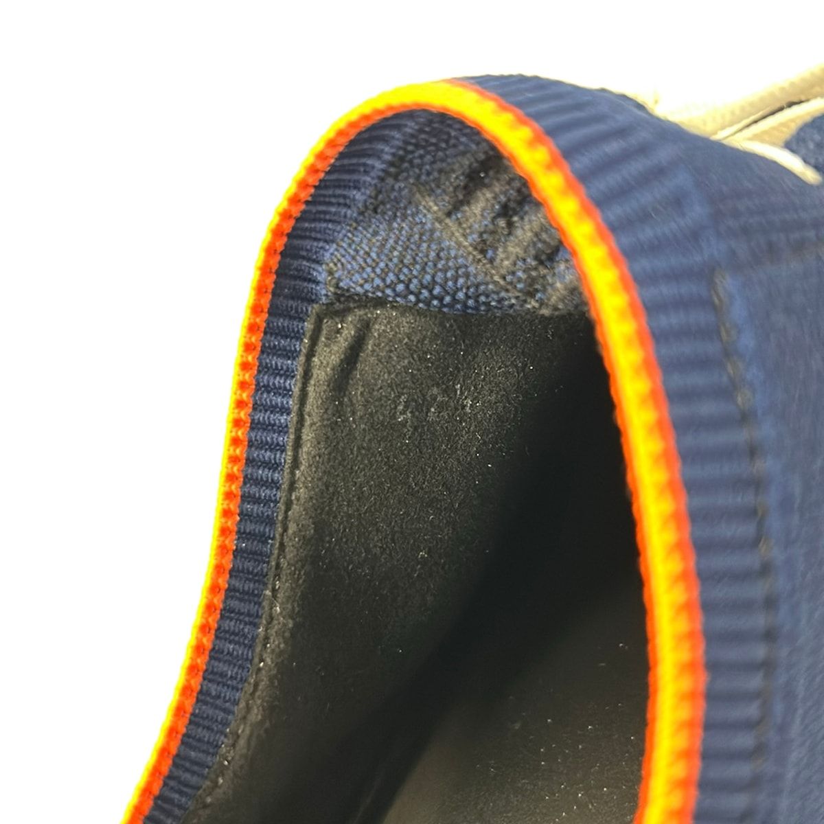 Hermes Sneakers 42.5 Exploit Black Navy Orange Knit Low — view 6
