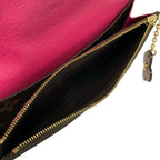 Louis Vuitton Wallet Blue Ming Flower Collection Portefeuille Emily Hot Pink — view 6
