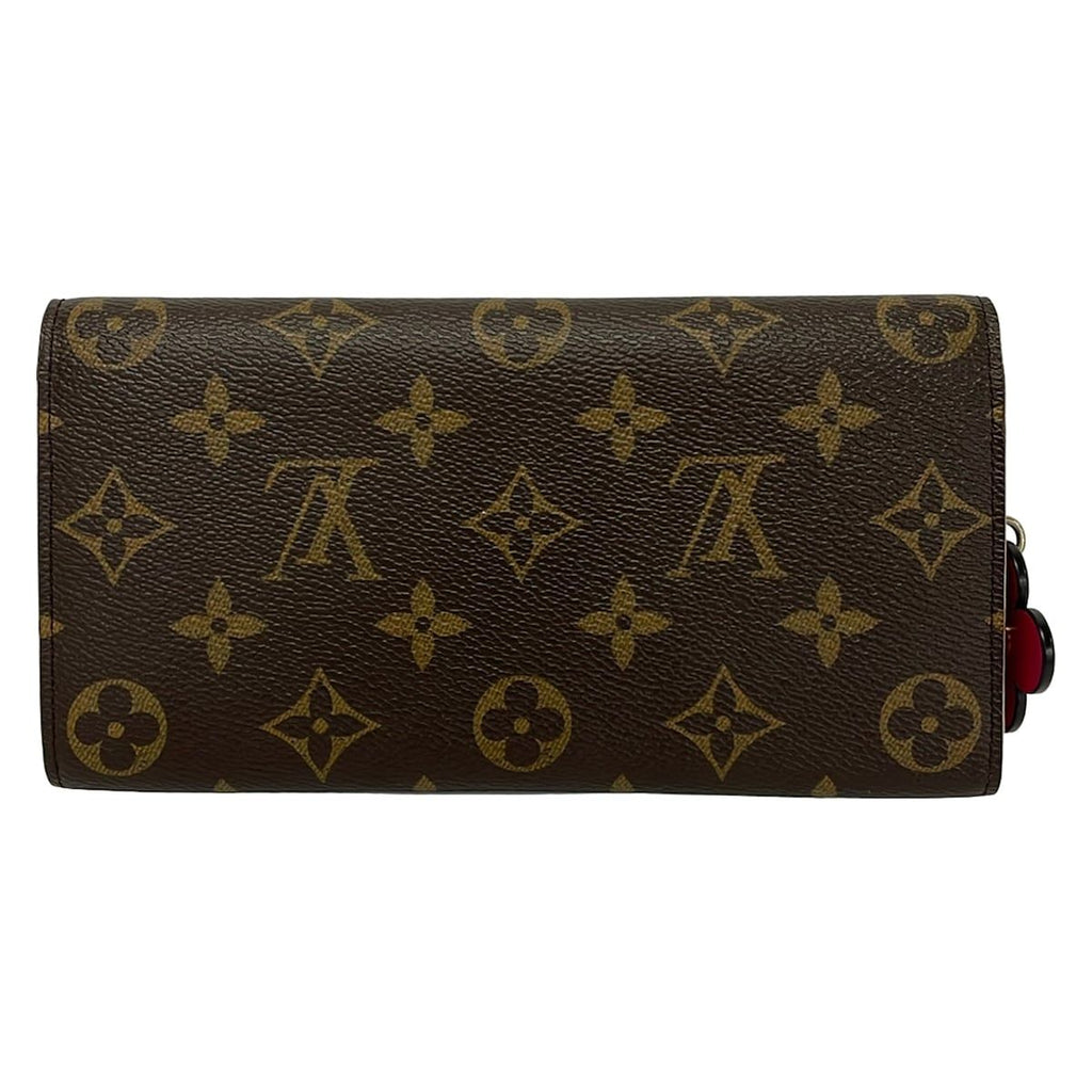 Louis Vuitton Wallet Blue Ming Flower Collection Portefeuille Emily Hot Pink — view 2