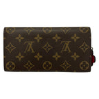 Louis Vuitton Wallet Blue Ming Flower Collection Portefeuille Emily Hot Pink — view 2