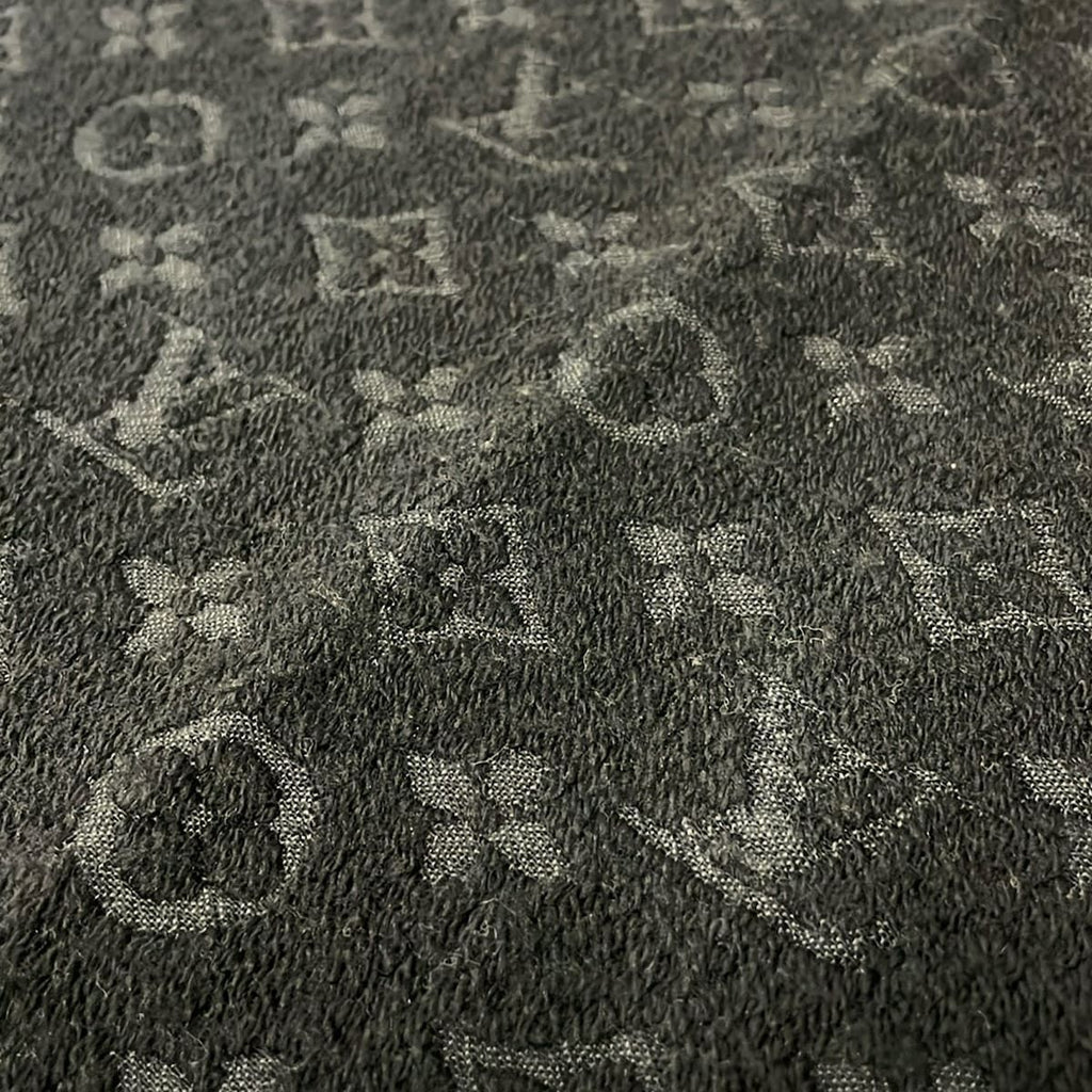 Louis Vuitton Scarf Monogram Echarpe Classic Noir Wool — view 3