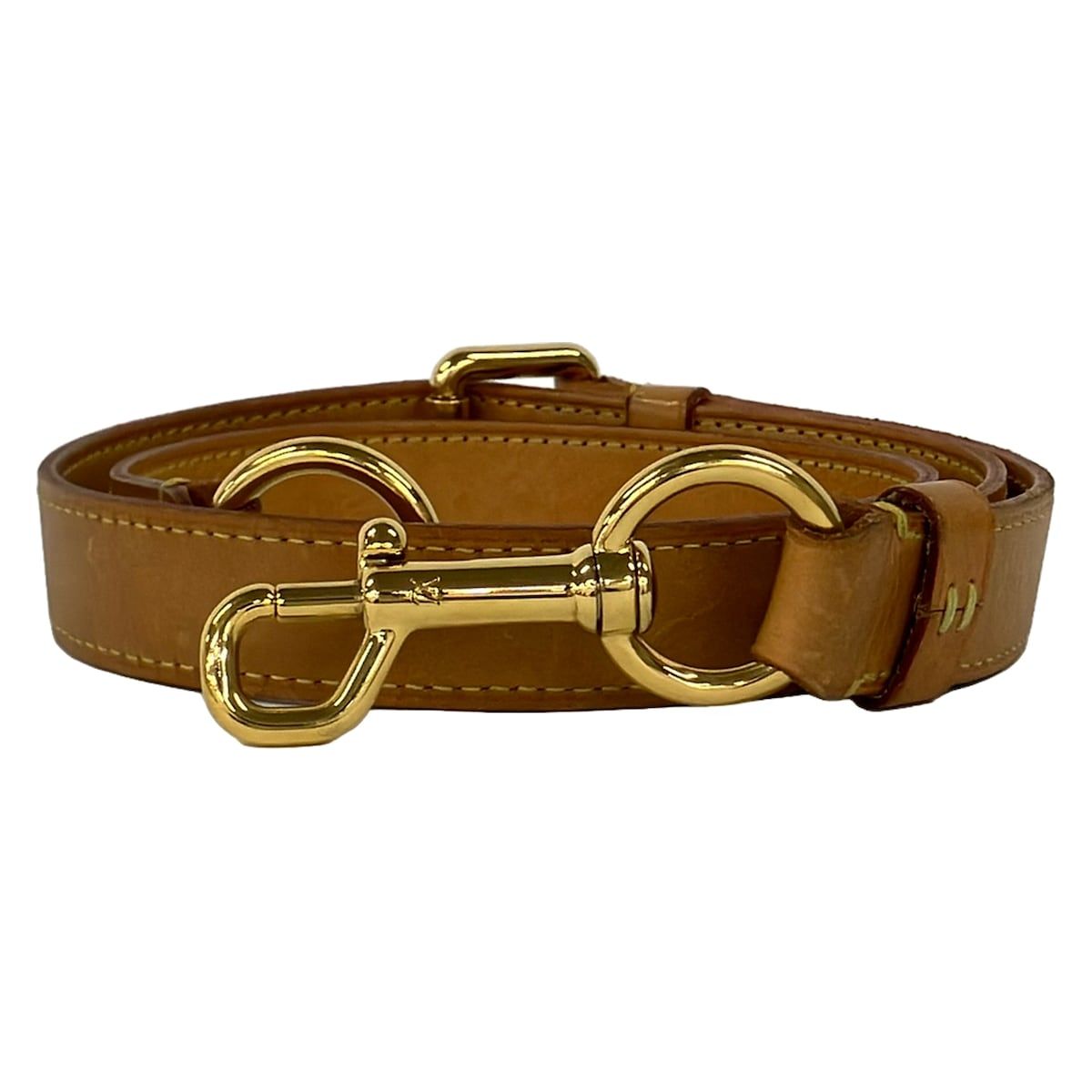 Louis Vuitton Shoulder Strap Leather for Products Using Leather) Natural