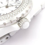 Chanel Watch White Ceramic Vintage — view 9