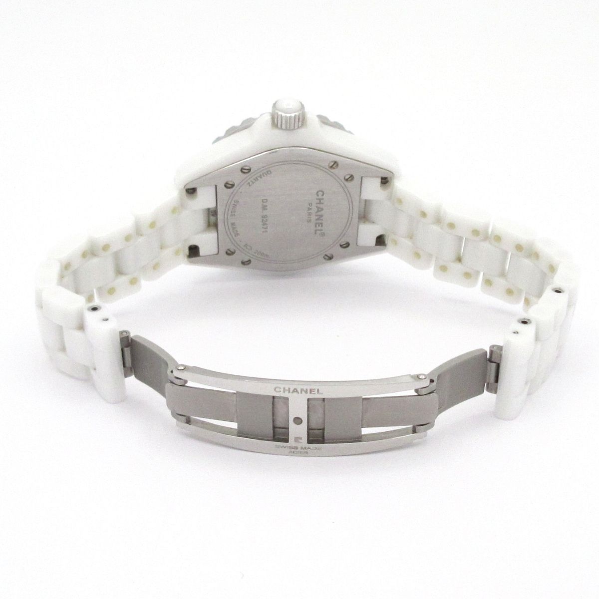 Chanel Watch White Ceramic Vintage — view 7