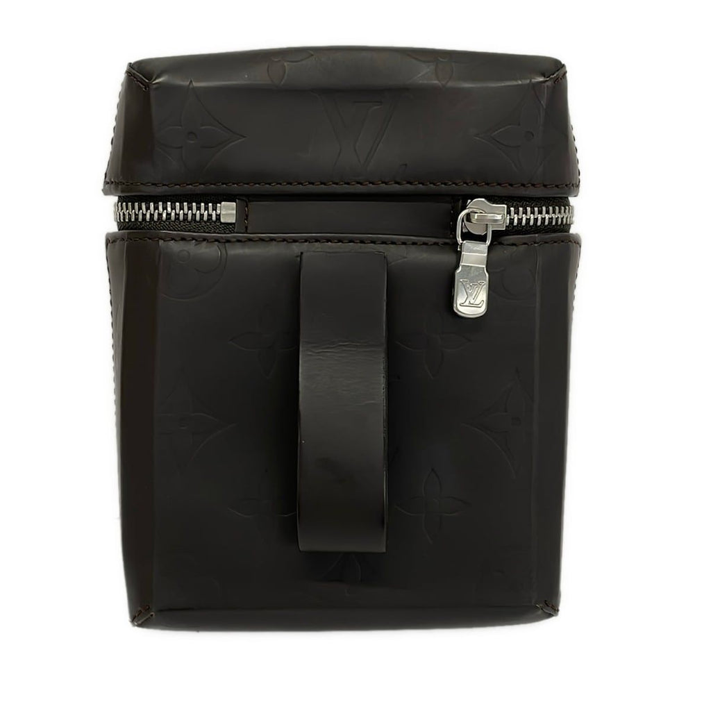 Louis Vuitton Case Monogram Glace Ray Cafe Leather Wallet — view 2